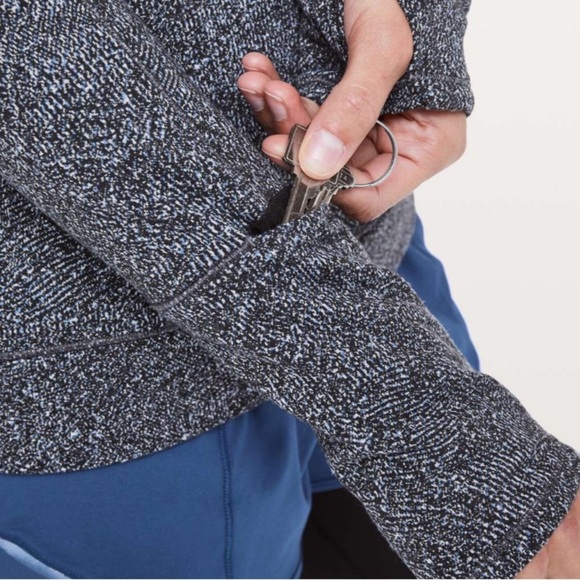 Lululemon 10 Cypress Kiss Long Sleeve in Fusion Jacquard Black Violet Viola - Picture 4 of 11